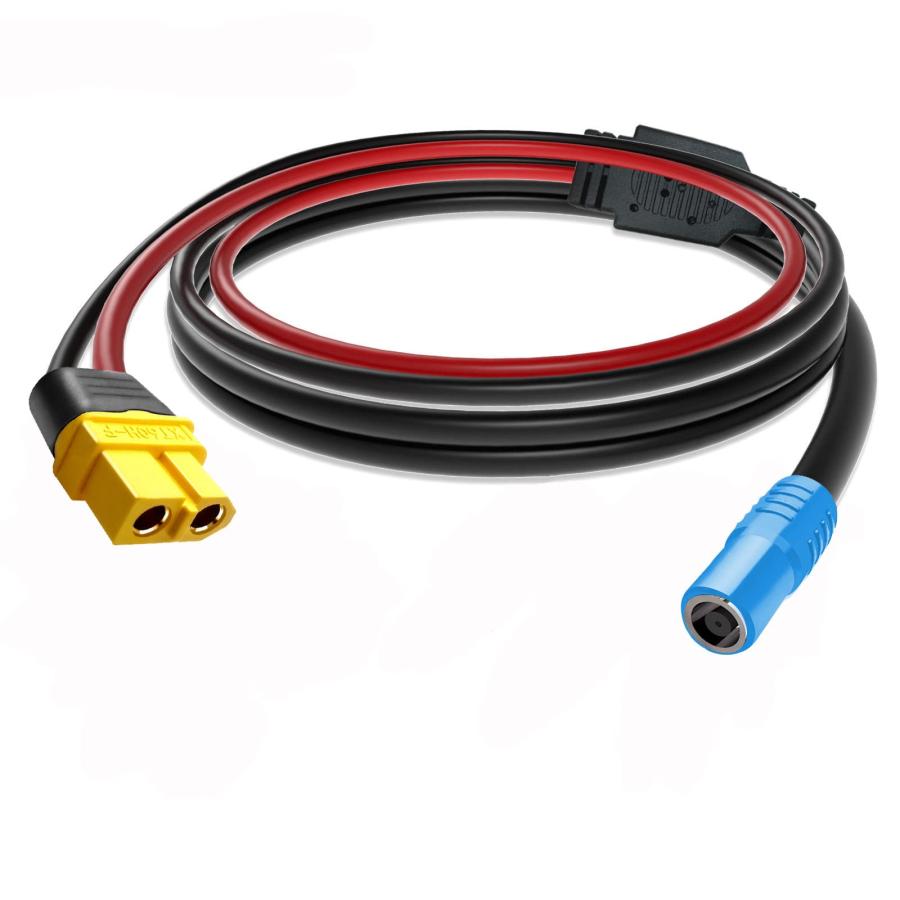 ソーラーおよびカーチャージャー アクセサリ XT60 DC ケーブル8mmメス