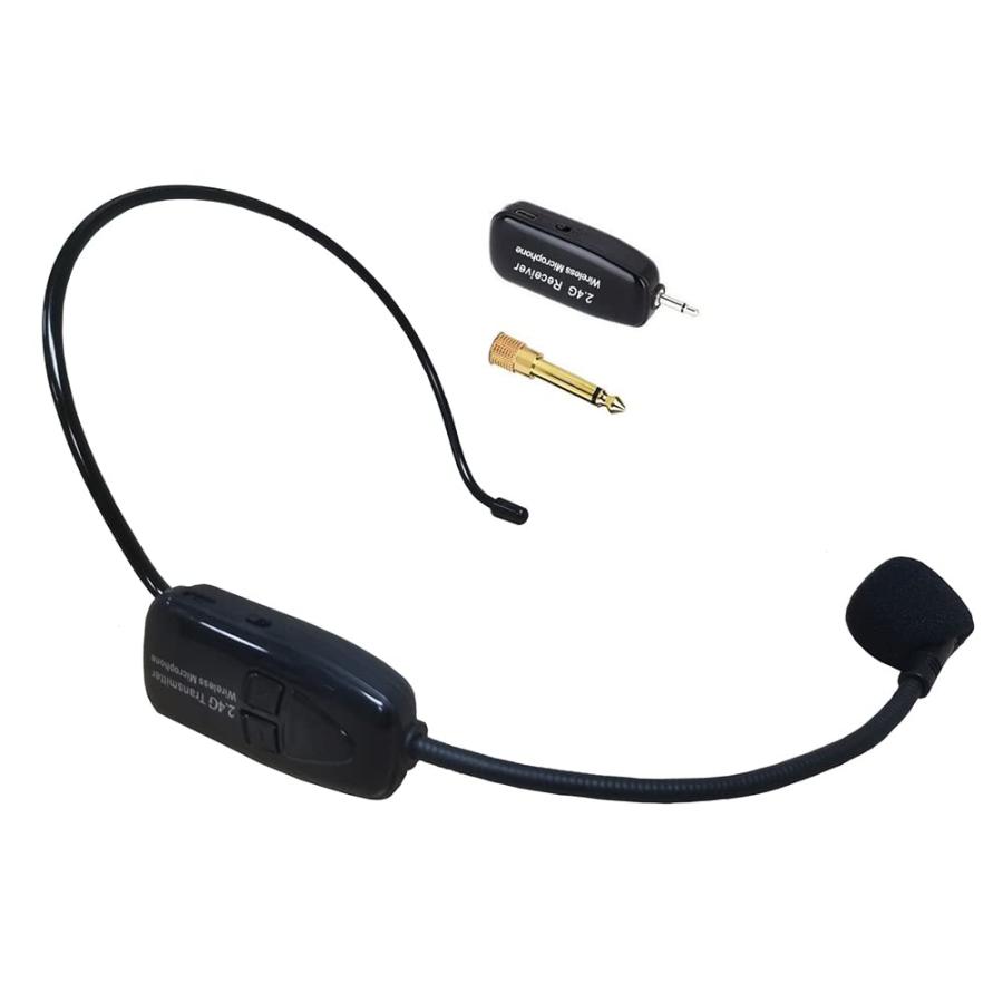 Tmei 2.4G ワイヤレス ヘッドセット マイク ロフォン ステージ