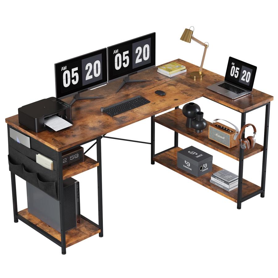 YeTom l字デスク ゲーミングデスク デスク 幅150cm pcデスク コーナー