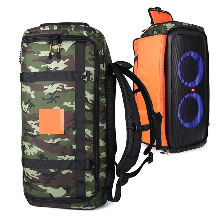 ★【絶版】JBL迷彩カラー　 FLIP5 カモフラージュ　収納ケース付き LICHIFIT JBL PARTYBOX310用収納ケース bluetoothスピーカー バッグ