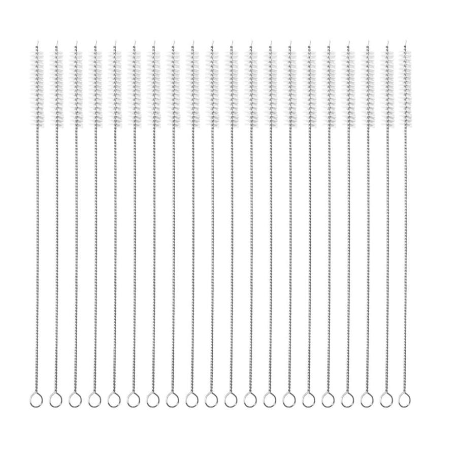 DFsucces ストローブラシ 哺乳瓶ブラシ 極細ナイロン ステンレス製 細いストロー の商品画像