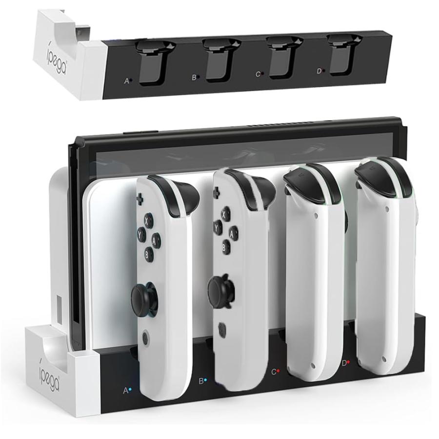 Switch & 有機EL ジョイコン用 充電スタンド Joy-Con コントロー ラー
