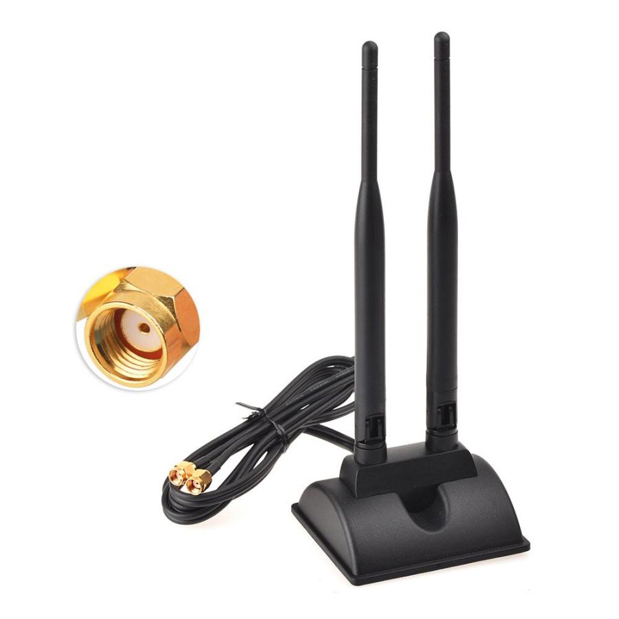 Superbat 2.4GHz・5GHZ 6dbi ブースターアンテナ WIFIアンテナ 無指向