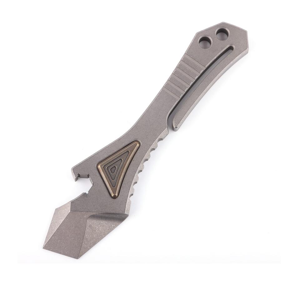 JB Stout チタン EDCプライバー＆栓抜き KYCKS限定 Hamans(ハマンズ) EDC プライバーツール チタン プライバー ポケット
