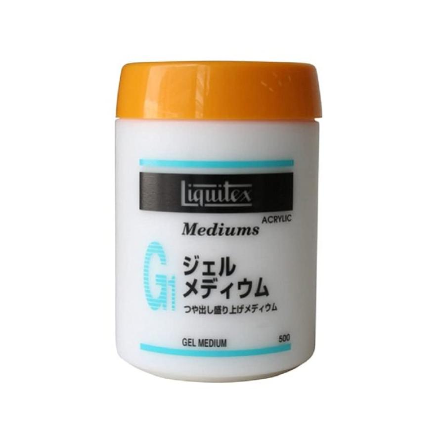 リキテックス(Liquitex) アクリル絵具ジェルメディウム 500ml : SHOP