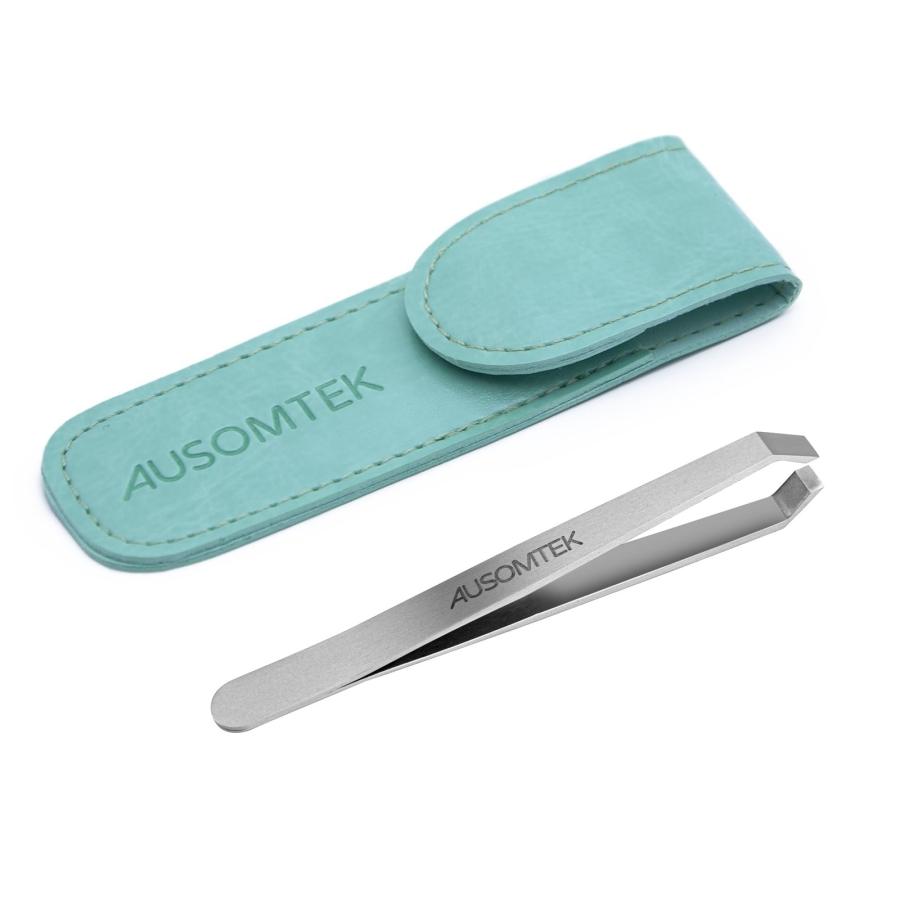 AUSOMTEK ヒゲピンセット 髭抜き 毛抜き 白髪抜きピンセット