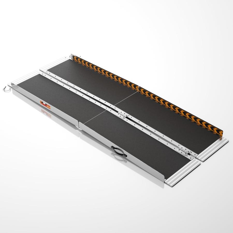 gardhom アルミスロープ 長さ183CM 幅73CM 荷重363KG 折り畳み車椅子