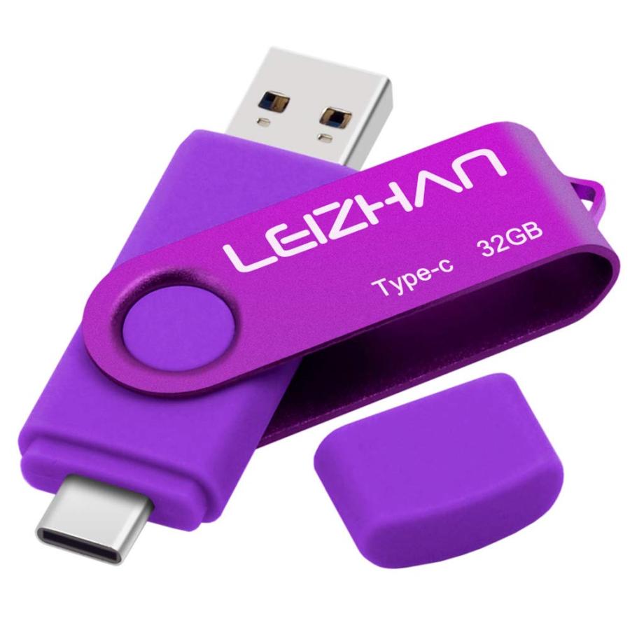 LEIZHAN TYPE-C USB メモリー・フラッシュドライブ 回転式 人気 高速転送 OT : SHOP EVERGREEN - 通販 ...