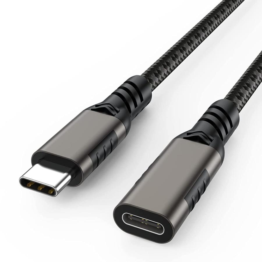 USB Type C 延長ケーブル 0.2m 3.1 Gen 2 (10Gbps) Thunderbolt3対応ケーブ : SHOP ...