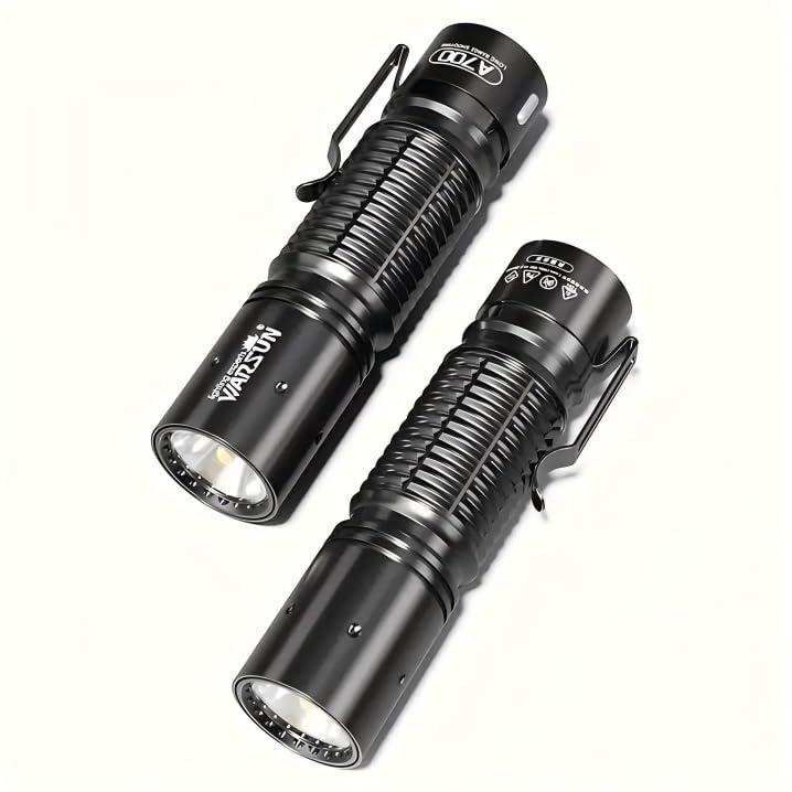 WARSUN A700】充電式LED懐中電灯 700ルーメン 超小型・軽量 ペンライト