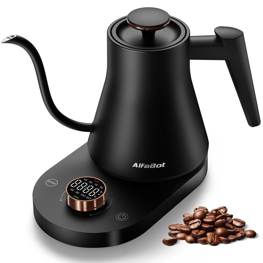 電気ケトル コーヒーケトル 1℃単位調節 ドリップケトル コーヒーポット