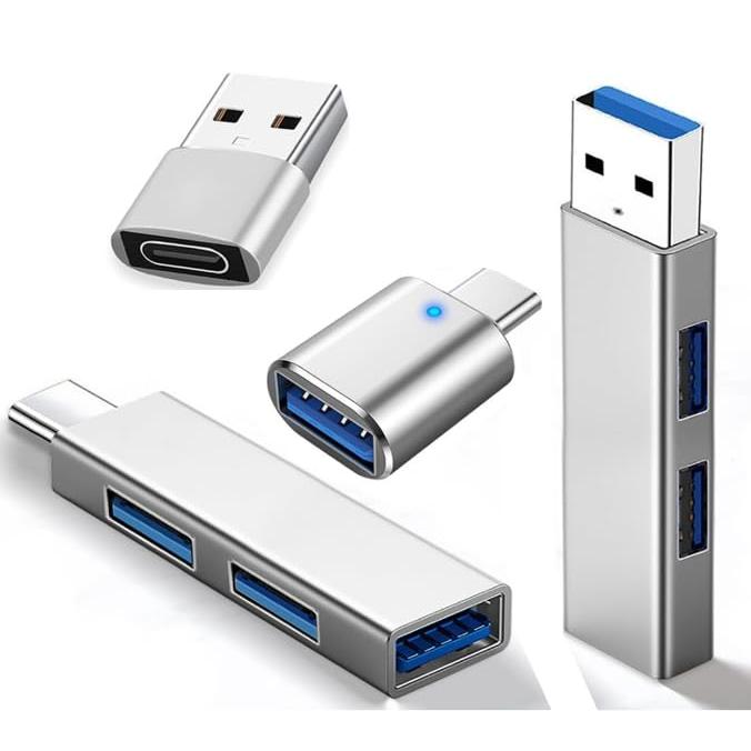 USB ハブ HUB type C 3-IN-1 ハイスピード 拡張 軽量 超小型 3.0 / : SHOP EVERGREEN - 通販 ...