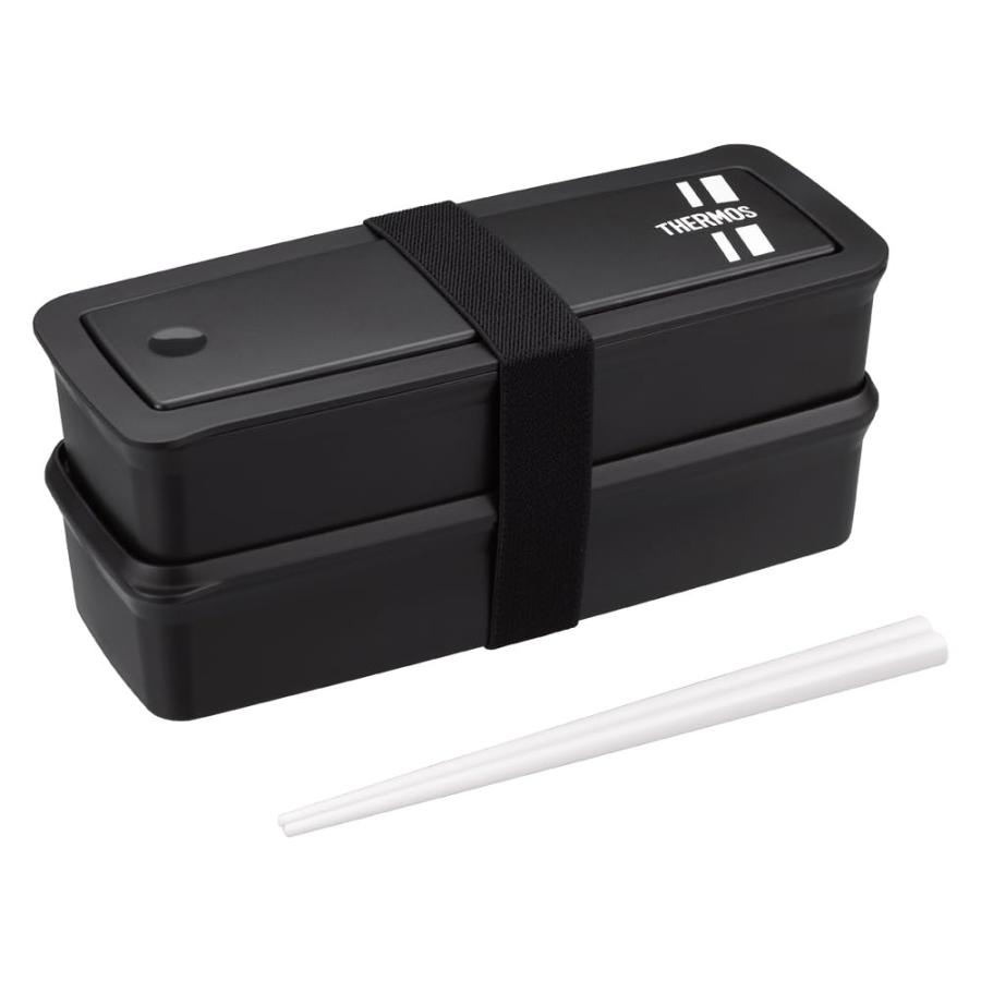 サーモス 弁当箱 2段 フレッシュランチボックス ハシ付き 980ml