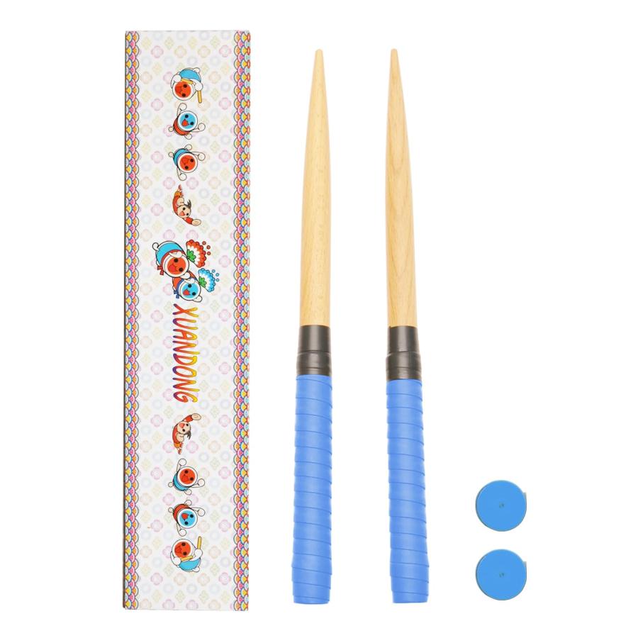 XUANDONG 適用太鼓の達人 マイバチ 太鼓バチ 交換用グリップ 光沢