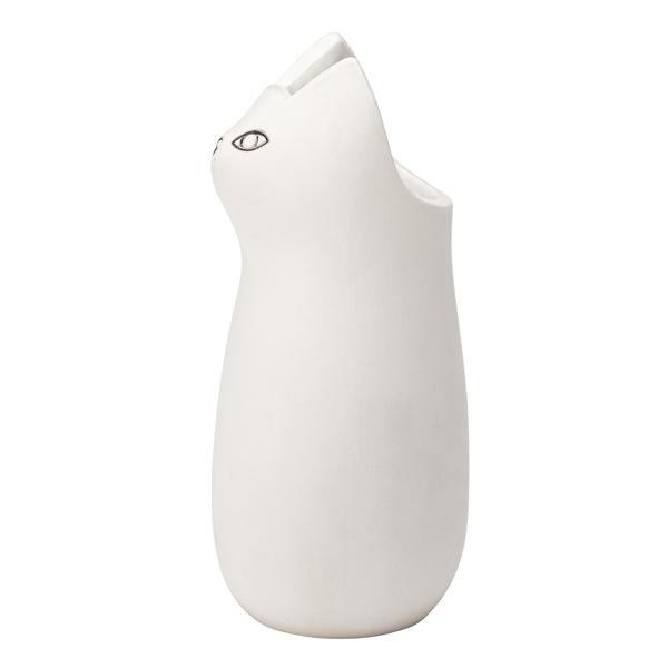 絶品 傘立て おしゃれ 陶器 猫 ホワイト かわいい フラワーベース ポスター収納 傘立て 北海道 沖縄 離島 一部地域は送料別途見積もり 了解しました Terresrouges Com