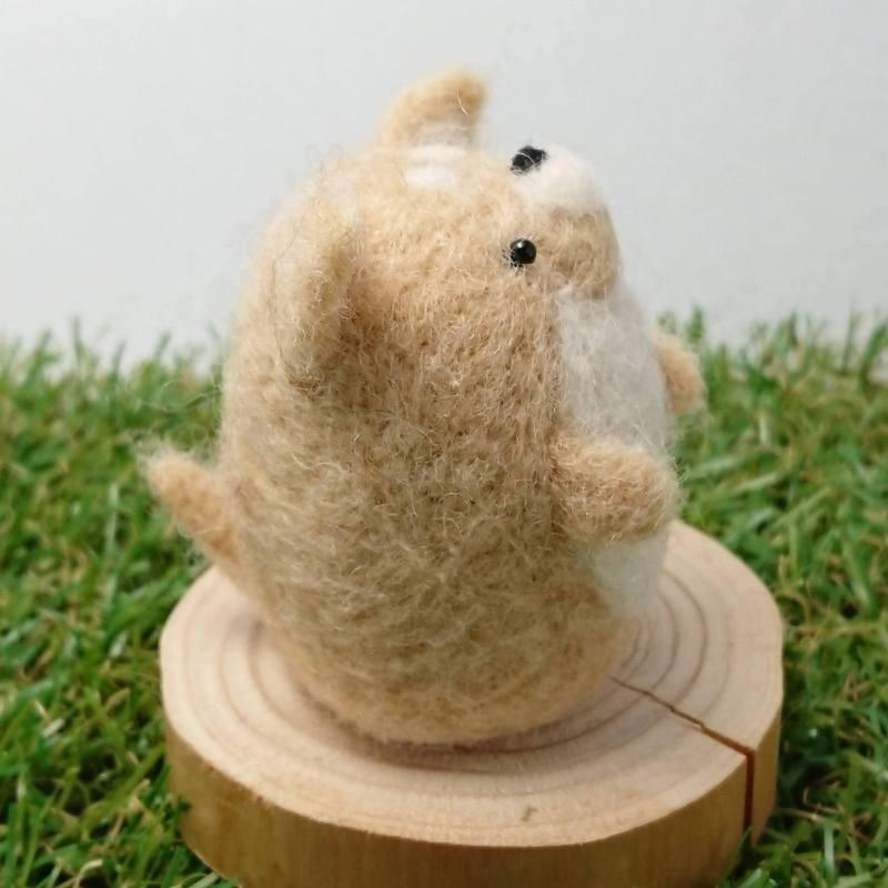 【asamame】 つぶらな瞳の柴犬さん ナチュラルベージュ a04-005 【メール便対応】 |  | 01