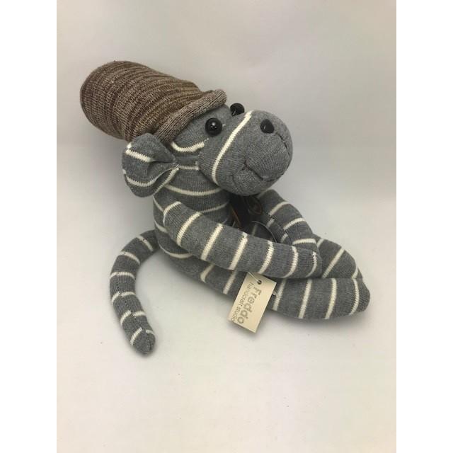 【Freddo】ソック モンキー サル 靴下 ぬいぐるみ 母の日 出産祝 お誕生日プレゼント ギフト フラワー 花束 カーネンション ユーカリ ラッピング無料 手作り 1 |  | 03