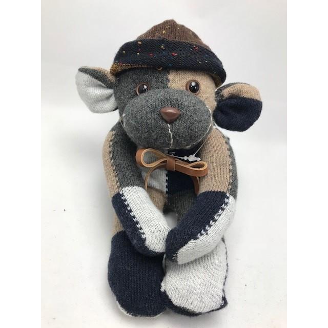 Freddo ソック モンキー サル 靴下 ぬいぐるみ 母の日 出産祝 お誕生日プレゼント ギフト フラワー 花束 あじさい ラッピング無料 手作り 14 F01 014 Freddo 通販 Yahoo ショッピング