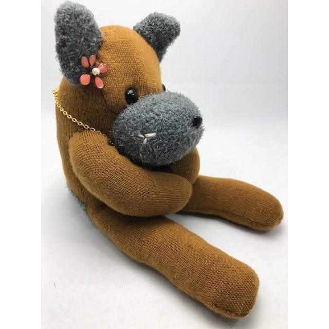 【Freddo】ソック ベア くま 靴下 ぬいぐるみ 母の日 出産祝 お誕生日プレゼント ギフト フラワー 花束 バラ ユーカリ ラッピング無料 手作り 26 |  | 01