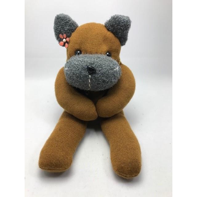 【Freddo】ソック ベア くま 靴下 ぬいぐるみ 母の日 出産祝 お誕生日プレゼント ギフト フラワー 花束 バラ ユーカリ ラッピング無料 手作り 26 |  | 05