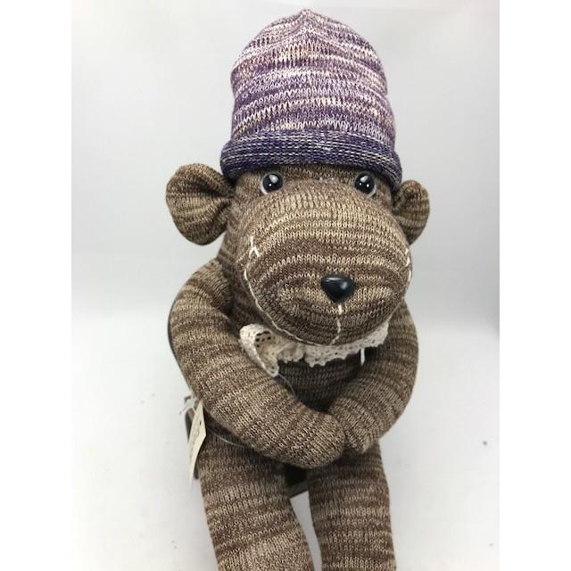 【Freddo】ソック モンキー サル 靴下 ぬいぐるみ 母の日 出産祝 お誕生日プレゼント ギフト フラワー 花束 カーネーション ユーカリ ラッピング無料 34 |  | 04