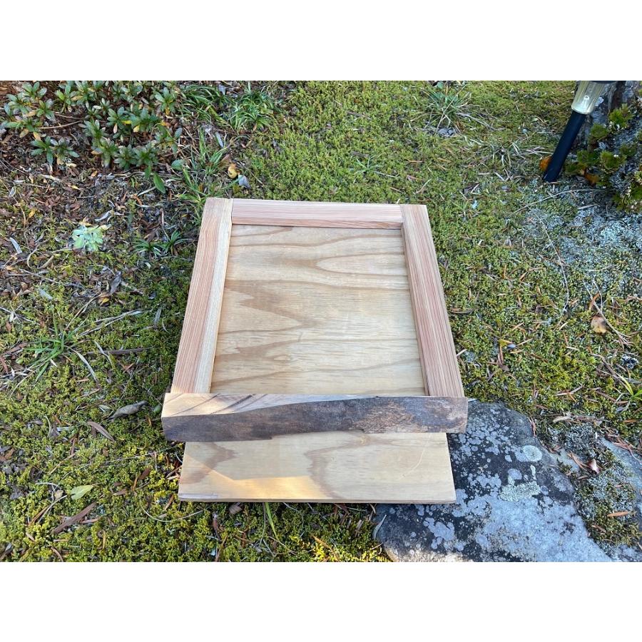 Freddo】日本みつばち用 飼育箱 重箱式巣箱 観察窓3窓付 三角バー