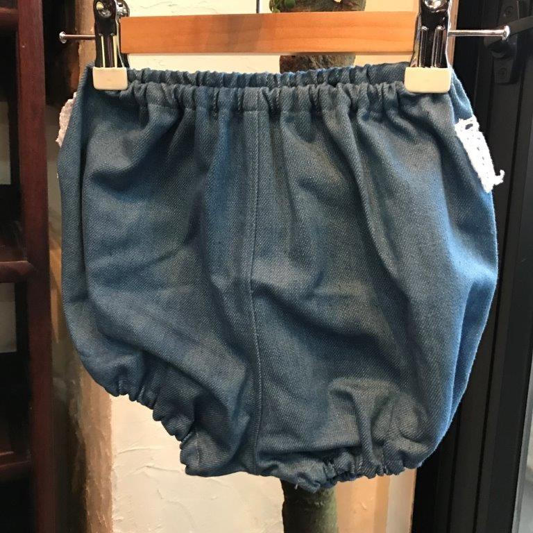 【Saana Gallery】 キッズレースパンツ デニム [6-J] 【メール便対応】 |  | 01