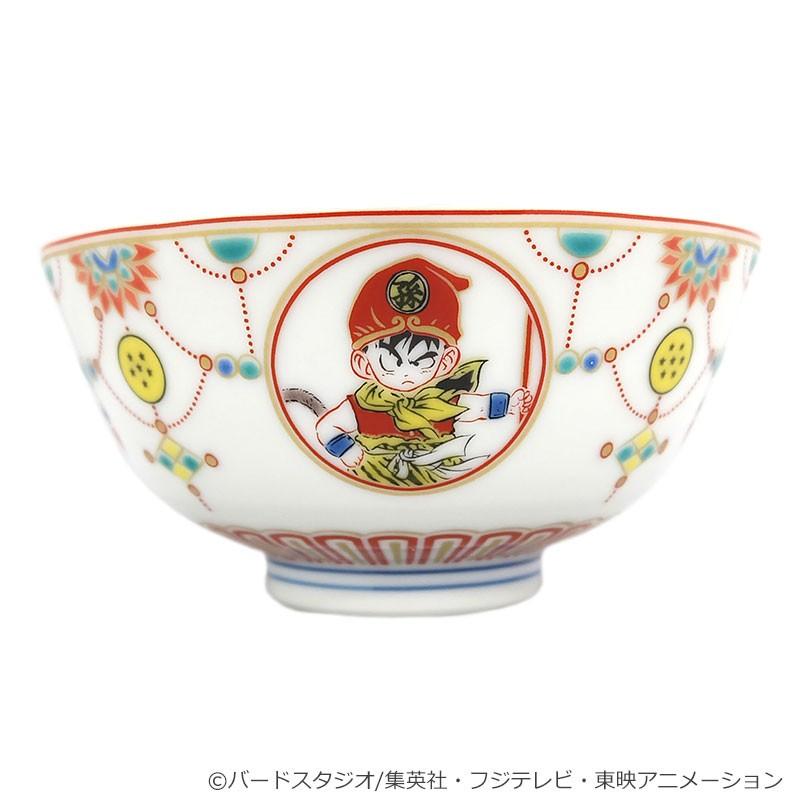 フジテレビ限定】ドラゴンボール 九谷焼飯碗 瓔珞紋悟飯図 : フジ