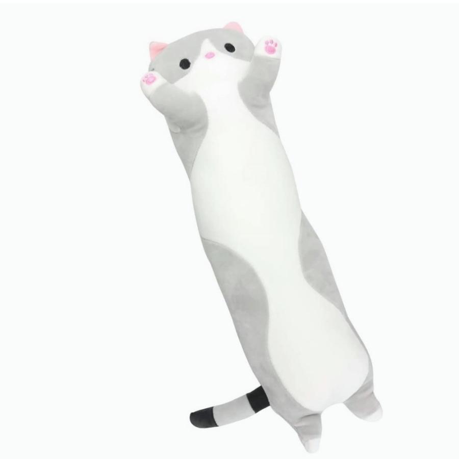 猫ちゃん ぬいぐるみ クッション 抱き枕 ふんわり やわらかい 癒し プレゼント インテリア 50cm 12cm L0 Oke3 3a0d ショップ ギャラリーアビアント 通販 Yahoo ショッピング