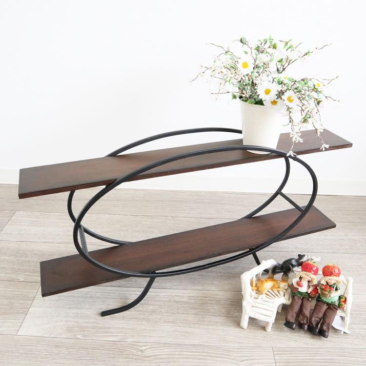 偉大な 飾り棚 おしゃれ 卓上 棚 スリム ラック 2段 ディスプレイラック 収納 アンティーク 小型 低め インテリア 玄関 リビング 観葉植物 飾り棚 花置き 限定価格セール Seasonarians Co Uk