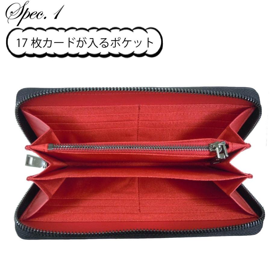 未使用級✨KENJIIKEDA スタッズ 長財布 ラウンドファスナー 箱付 スタッズ 長財布 財布 サイフ さいふ ラウンドファスナー メンズ 使い