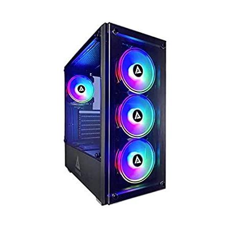 【人気商品!】 Genesis-BK Apevia Mid Top Panel, Glass Tempered x 2 with Case Gaming Tower PCケース(自作PC用) 【人気商品!】 Genesis-BK Apevia Mid Top Panel, Glass Tempered x 2 with Case Gaming Tower PCケース(自作PC用)