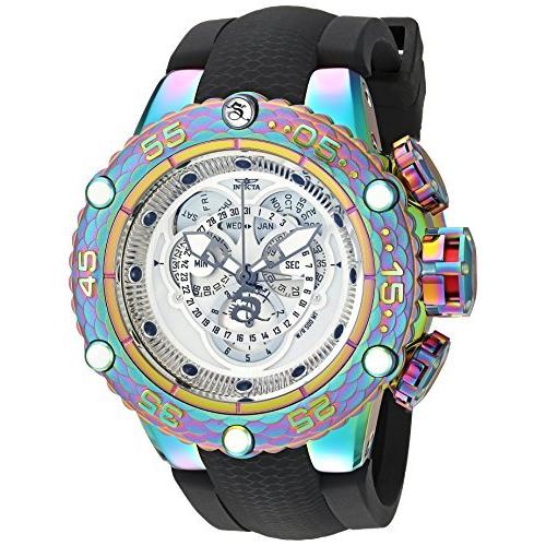 日本人気超絶の Invicta 海外アウトドア用品 ファッション 日用雑貨をお得に購入 Men S Watch並行輸入品 Dial Silver White Multifunction Quartz Subaqua メンズ腕時計