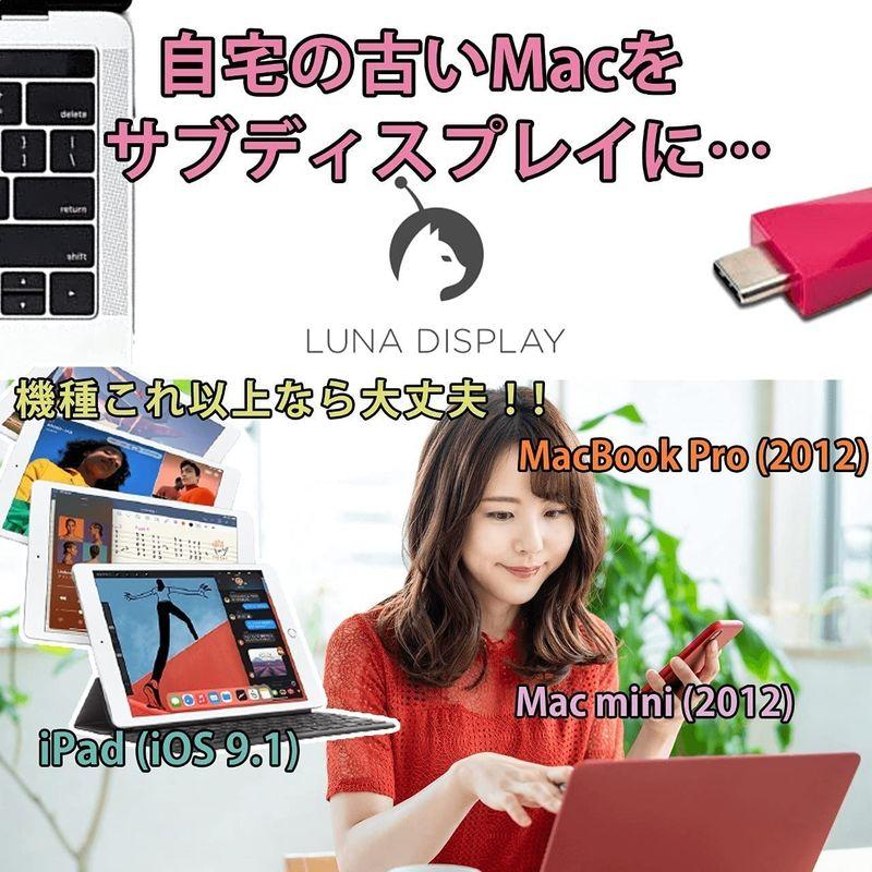 i PadやMacをセカンドディスプレイにする Luna Display ルナ ディスプレイ 正規品 HDMI 日本語マニュアル付 お手入れ  :20220907183907-00073:ショップはなまる 通販 