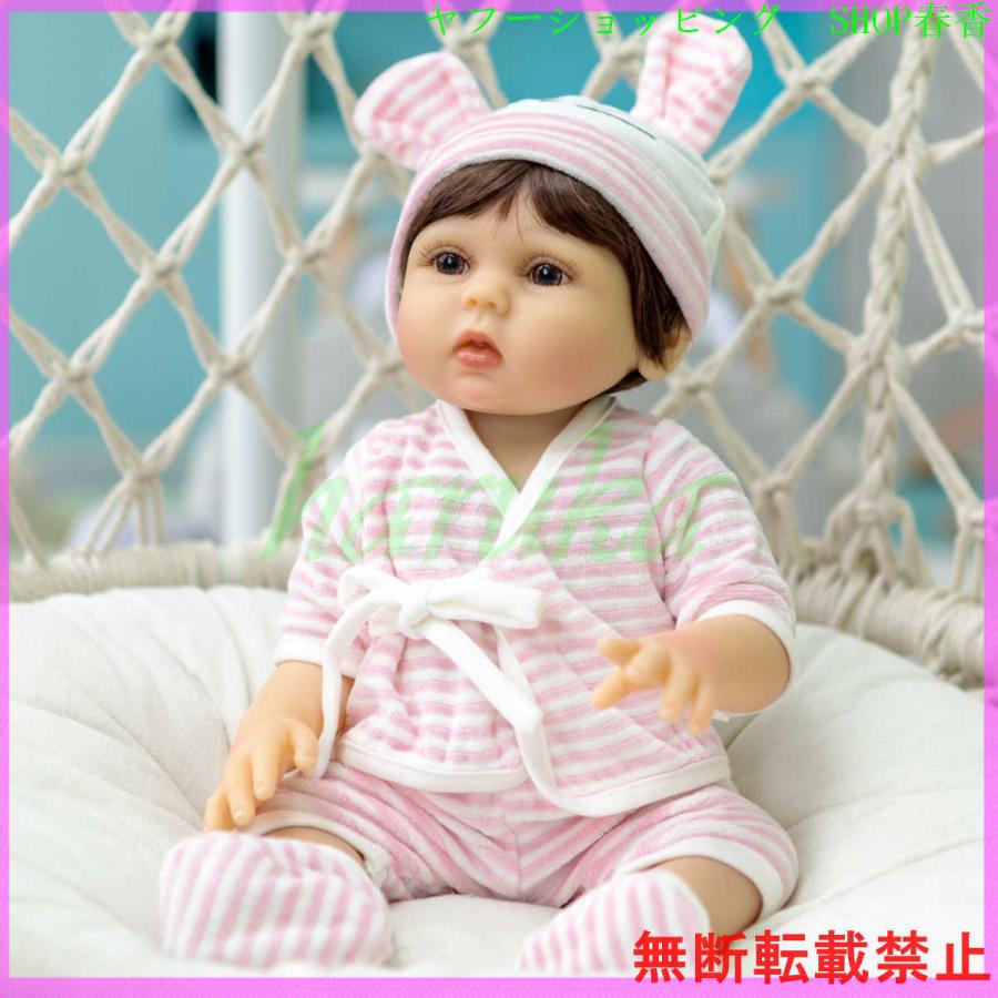 リボーンドール 人形 赤ちゃん シリコーン かわいい 女の子 48センチ