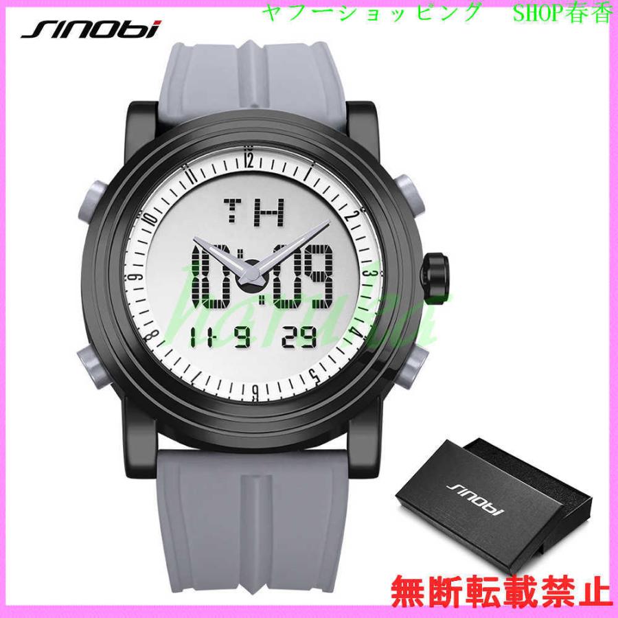 Sinobi 腕時計 メンズ 40代 30代 代 おしゃれ ブランド クォーツ デジタル スポーツ カジュアル Ffgidmweo0 Colegiocardenalsancha Edu Co