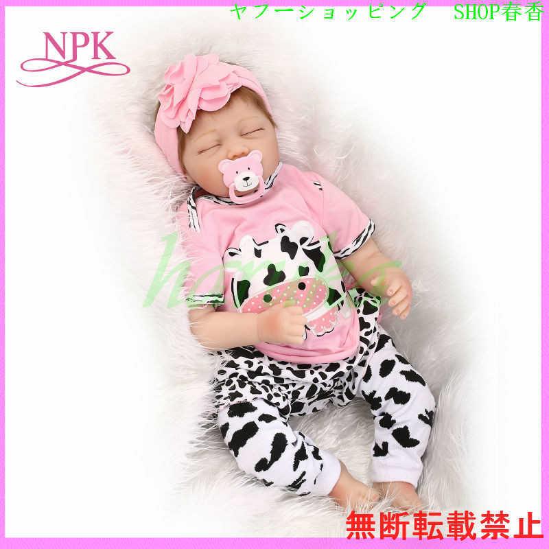 55cm 布 シリコーン 女の子 赤ちゃん 人形 リボーンドール リアル 寝顔 抱き人形 抱き人形 新しい季節 Themtransit Com