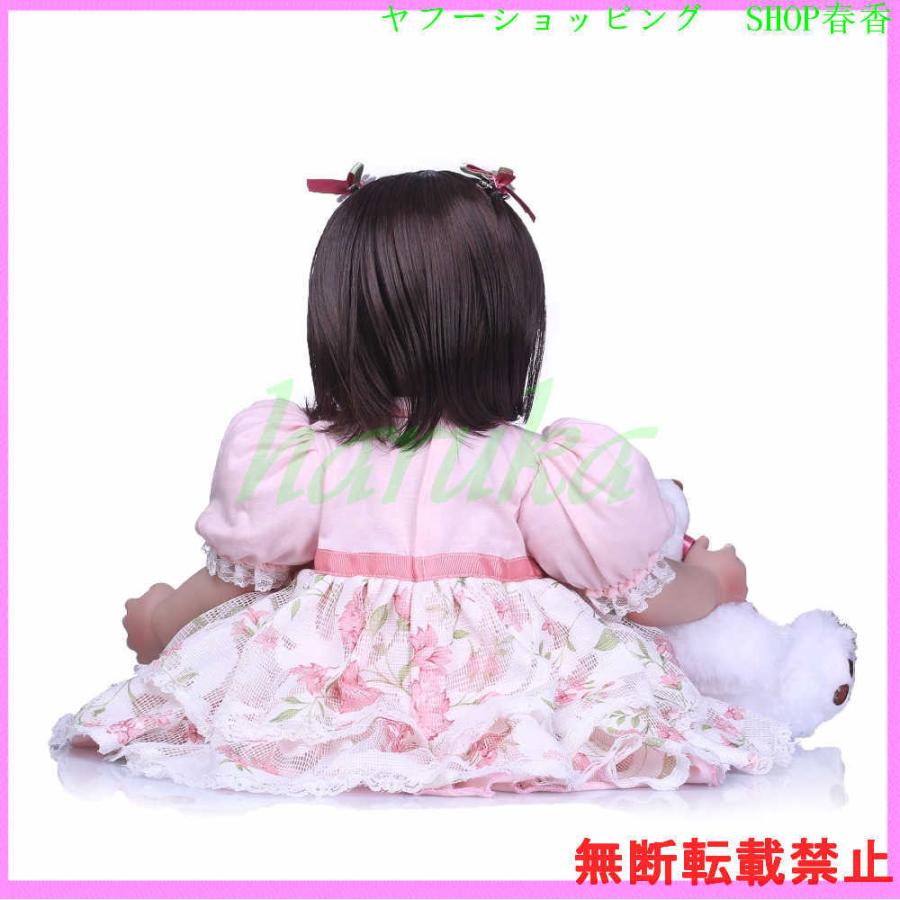 【最終値下げ】 リボーンドール 人形 赤ちゃん シリコーン Reborn Doll 抱き人形 女の子 かわいい リアル 55センチ 【1711729554】(10291円)