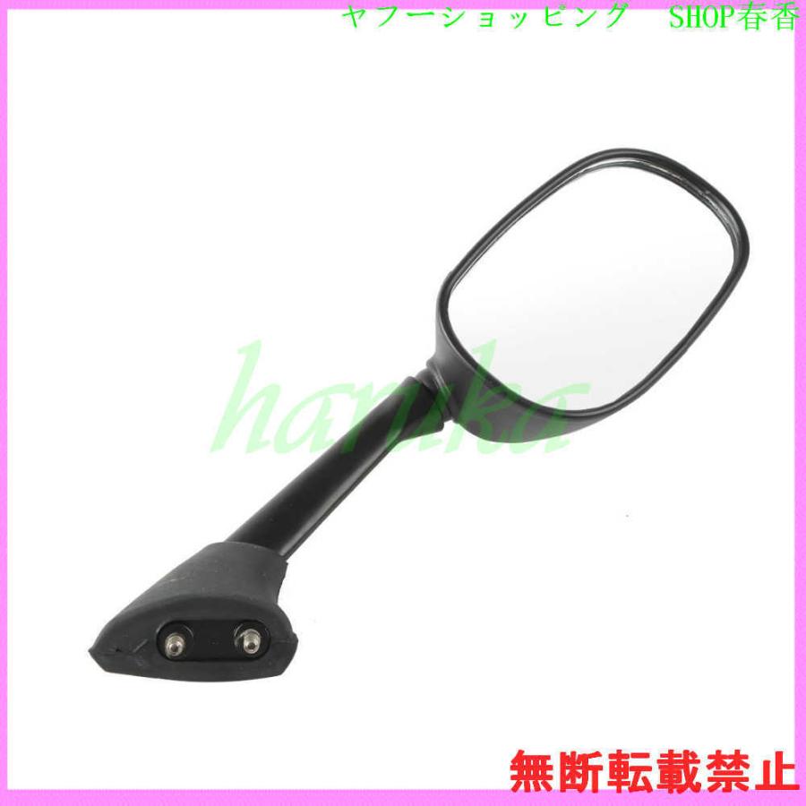 ブラックモーターサイクルサイドミラー ヤマハYZF R1 2007 2008 yzf r6 2006 2007用ミラー ノーブランド CE