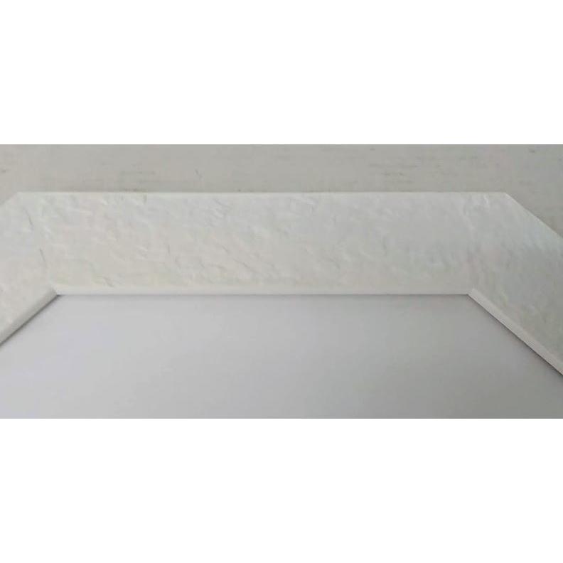 額縁  八角30cm ホワイト（8221）額縁外寸35.0ｘ35.0ｘ1.5cm 内寸30.0ｘ30.0cm 奥行0.7cm [G-523]の画像