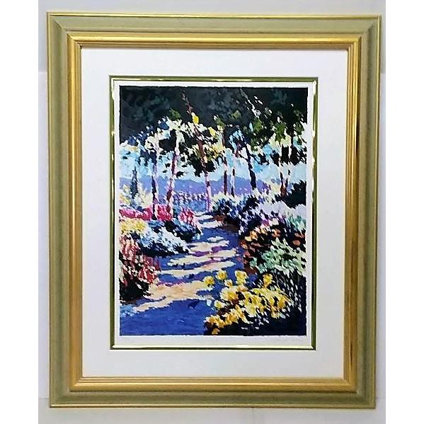 ヘーゼル・ソアン「サマータイムII」 版画シルクスクリーン340/385