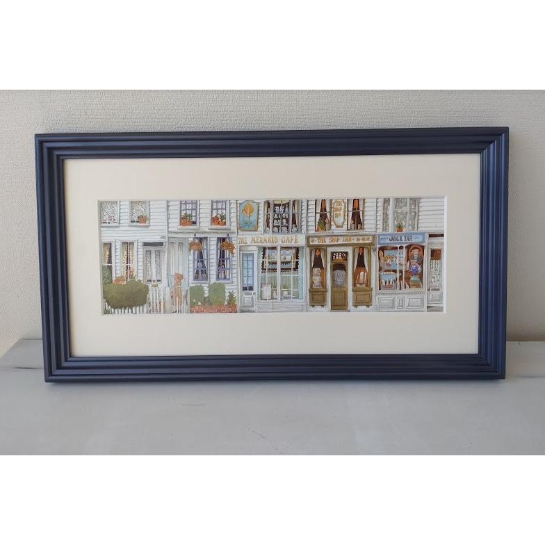 Barry Smith「Drawing Room Collection」 ポスター額装品 額縁外寸54.5