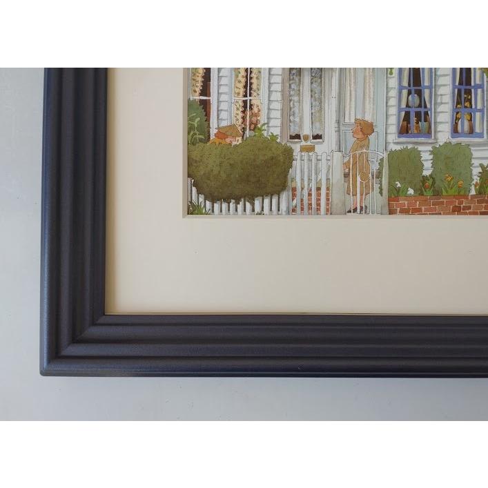 Barry Smith「Drawing Room Collection」 ポスター額装品 額縁外寸54.5