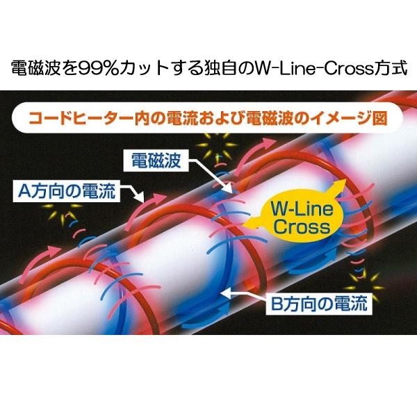 ゼンケン 足入れ電熱マット タイマー付き ZMT-51FT 電磁波99％カット