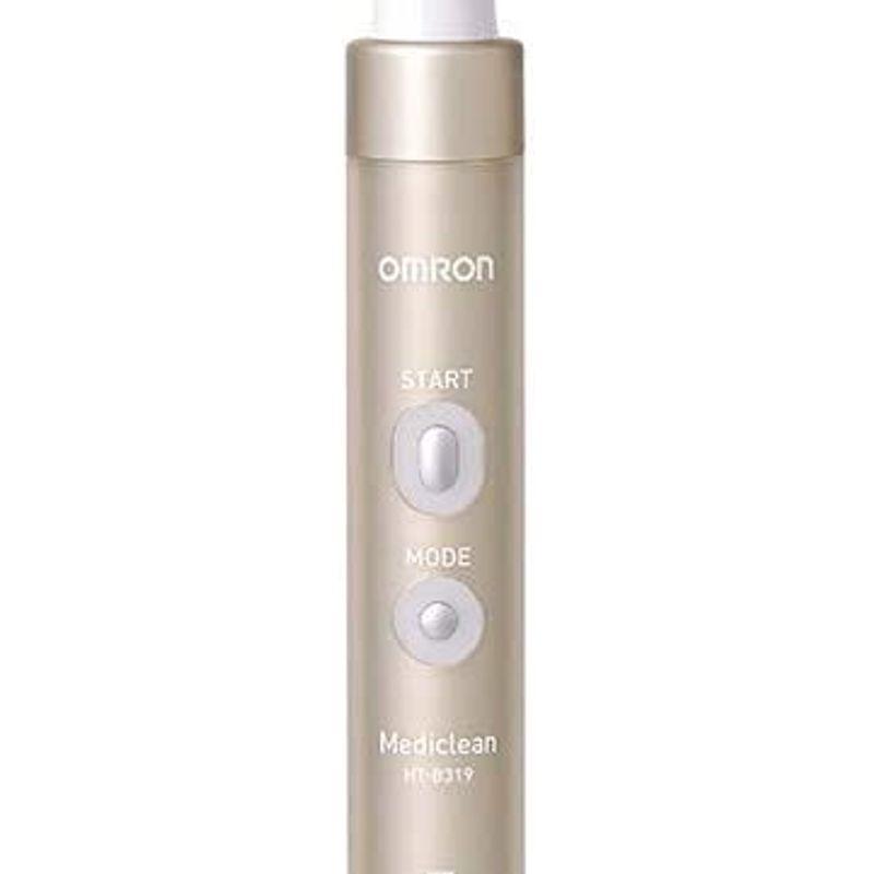 大人気 オムロン 電動歯ブラシ（ゴールド）OMRON Mediclean（メディクリーン） 音波式 HT-B319-GD 【1779280344】(10703円)