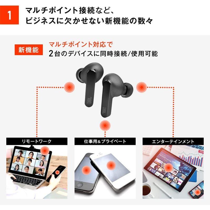 JBL LIVE PRO 2 完全ワイヤレスイヤホン マルチポイント/ハイブリッド ノイズキャンセリング/フィット感/IPX5/Blueto LIVE PRO 完全ワイヤレスイヤホン マルチポイント/ハイブリッド ノイズキャンセリング/フィット感/IPX5/Blueto