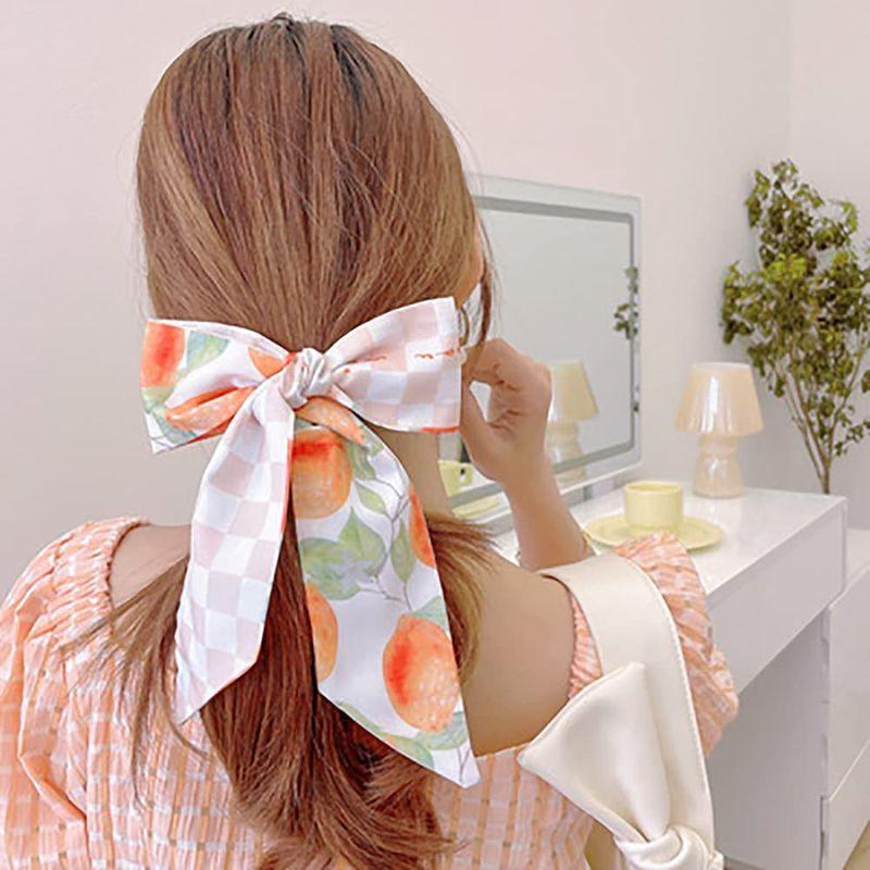 即発送可能】【即発送可能】ヘアアクセサリー レディース ヘアバンド 髪飾り スカーフ ストール ネッカチーフ おしゃれ 多機能 リボン バッグ飾り 持ち手 小物 アク ヘアバンド スカーフ リボン ヘアアクセ ヘアバンド