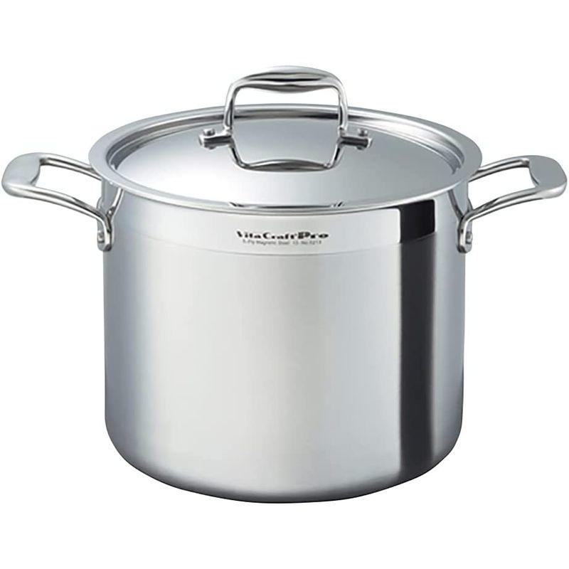 【新品未開封】 ビタクラフト 寸胴鍋 プロ 9.0L 24cn 0213 【CEG7506922003】(27147円)