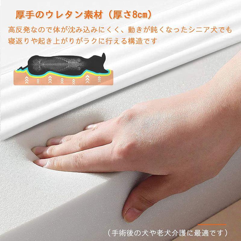bingopaw 大型犬用ベッド クッション 洗える L ペットソファーベッド ふわふわ 犬寝床 防水 滑り止め 老犬介護 床ずれ 防止 通 大型犬用ベッド クッション 洗える ペットソファーベッド ふわふわ 犬寝床 防水 滑り止め 老犬介護 床ずれ 防止 通