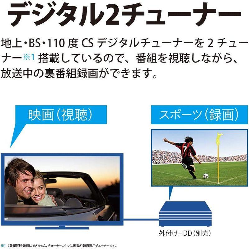 ウルトラ！ シャープ 22V型 液晶 テレビ AQUOS 2T-C22DE-W フルハイビジョン 外付けHDD裏番組録画対応 2021年モデル ホワイト 【YW8144586941】(29453円)